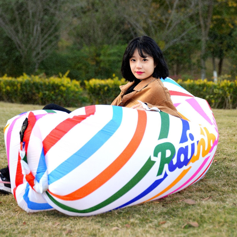 Φουσκωτός καναπές εξωτερικού χώρου - φορητό μοντέλο κάμπινγκ, πολυεστέρας, βάρος 600 g, μέγιστο φορτίο 400, προέλευση Zhejiang