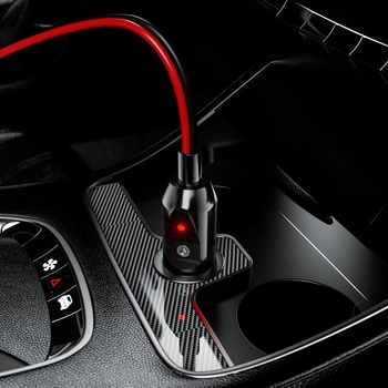 Cablu de alimentare pentru brichetă auto, model Y8-E, material Bakelit, 12–24 V, 250 W, temperatură de lucru 20–60 °C