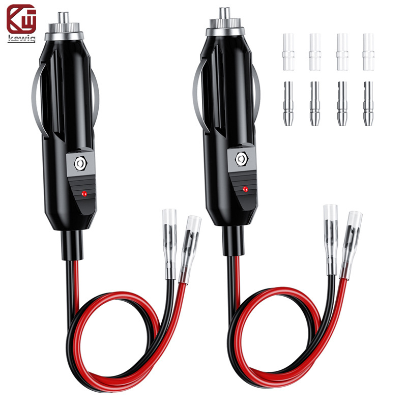 Cablu de alimentare pentru brichetă auto, model Y8-E, material Bakelit, 12–24 V, 250 W, temperatură de lucru 20–60 °C