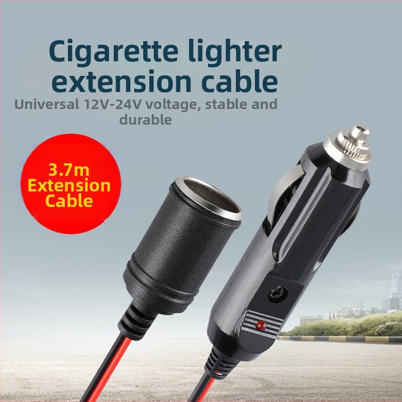 Automobilski kabel za produženje upaljača, model MSY-30CM, PP materijal, snaga 180 W