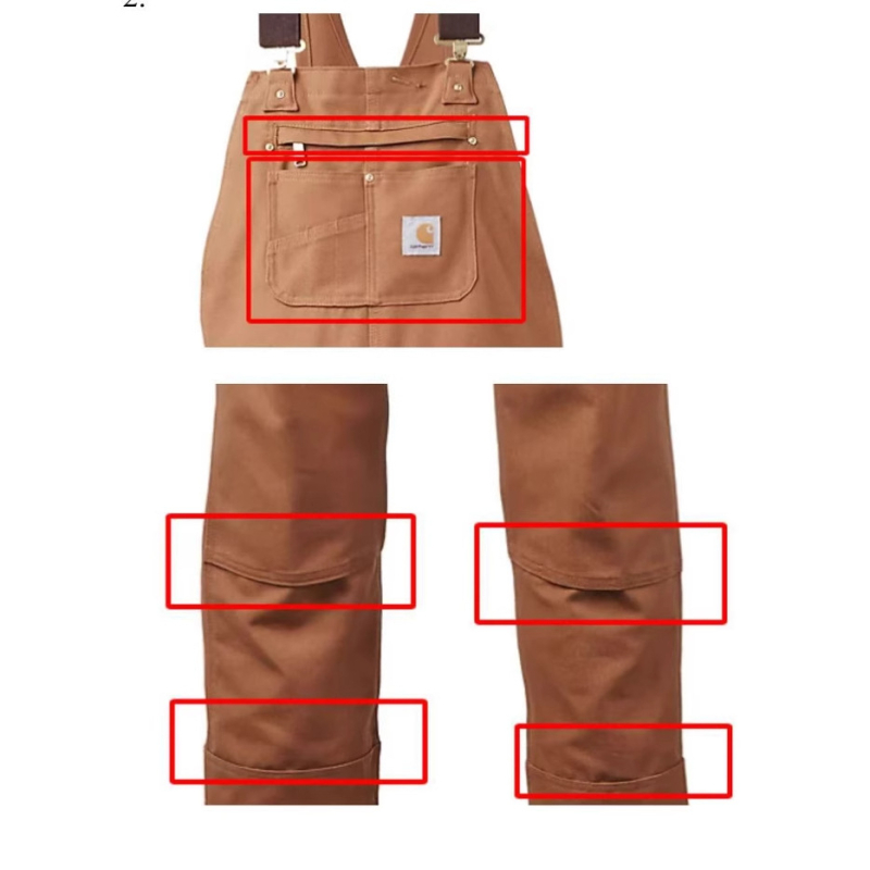 Безръкав памучен гащеризон с множество джобове, права крачка, средна талия, колажно-шевна изработка, пролет 2025