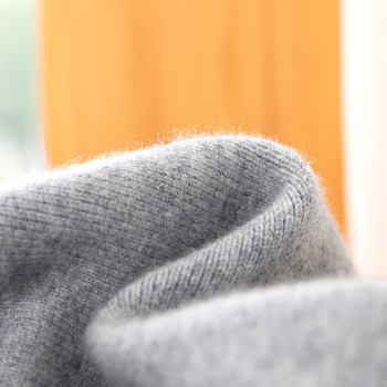 Unisex kašmir duge hlače za bazni sloj, debeli i topli, visok pas, dvostruki sloj, bez šavova.