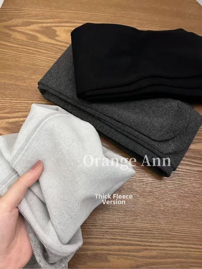 Colanți cu căptușeală fleece, stil coreean, poliester, groși și calzi, elasticitate ridicată