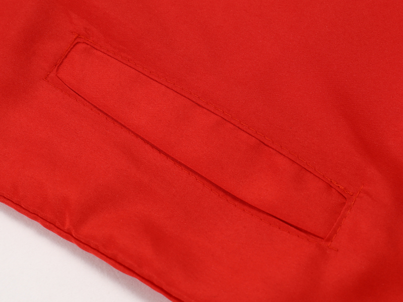 Volonterska radna vest s tiskom logotipa, prednji zatvarač, ovratnik tipa lapel, opuštena kroj, bočni džepovi, za sve sezone