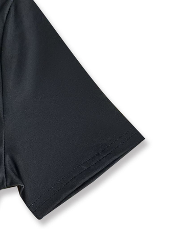 Elegantna haljina, Milk Silk, V izrez, kap rukav, srednja duljina