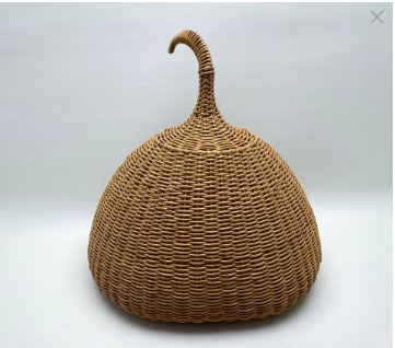 Κλουβί γάτας από PE, συνθετικό ρατάν με πλέξη, ημικλειστή κατασκευή, για όλες τις εποχές, εσωτερική χρήση