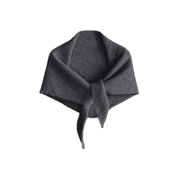 Wang Qizhi Šal za žene, trokutasti pleteni, zima, toplina i svestranost, ručno kukičani pleteni, poliester