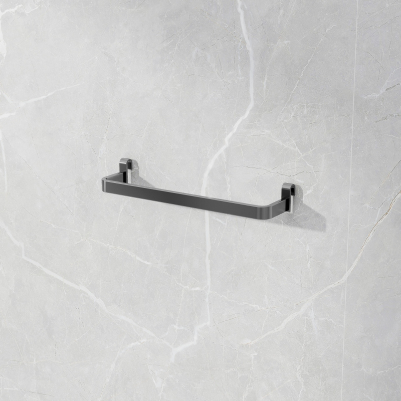 Električni grijani stalak za ručnike u kupaonici, aluminijska legura, 3 etaže, s kukama, elektrostatni premaz, nosivost 20 kg