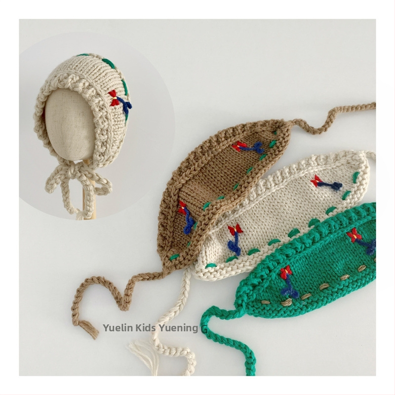 Bandă de păr în stil pastoral vintage, lucrată manual, cu accente florale (Material: Alt; Unisex; Sezon: Toamnă 2022; Tip: Bandă pentru păr)