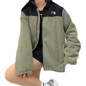 Unisex χειμερινό φλις μπουφάν με επένδυση από πολάρ φλίς, μονόχρωμο, σχέδιο 3-σε-1 εσωτερικού στρώματος