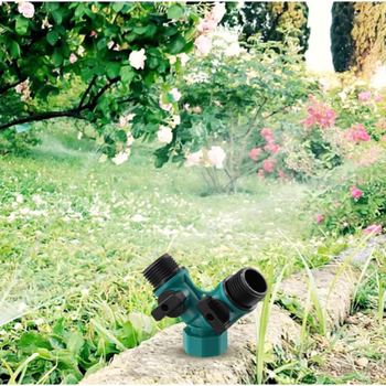 Πλαστικός σύνδεσμος βρύσης σε σχήμα Y για πλυντήριο, διπλής ροής, διανομέας νερού 1 προς 2