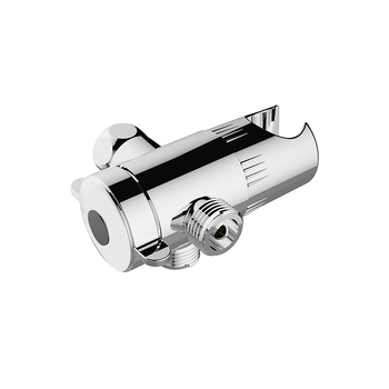 Trostruki tuš rasvodnik od nehrđajućeg čelika, spiralna montaža, elektroplatinirani završni sloj, 0–90°C, Model DT1011CP