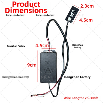 Scuter electric cu pornire fără cheie Bluetooth și citire card NFC, blocare anti-furt — model M_30_E2, 36–120V, încuție electronică, 100 g, impermeabil și reglabil