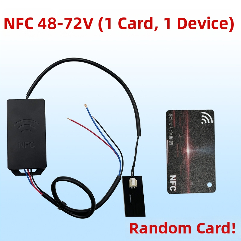 Scuter electric cu pornire fără cheie Bluetooth și citire card NFC, blocare anti-furt — model M_30_E2, 36–120V, încuție electronică, 100 g, impermeabil și reglabil