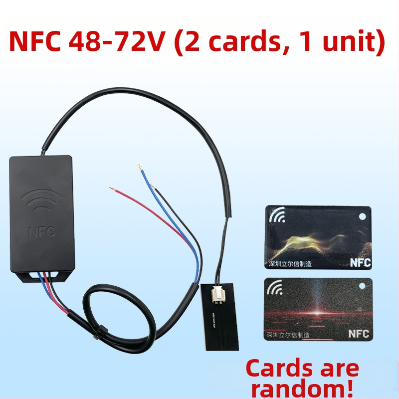 Scuter electric cu pornire fără cheie Bluetooth și citire card NFC, blocare anti-furt — model M_30_E2, 36–120V, încuție electronică, 100 g, impermeabil și reglabil