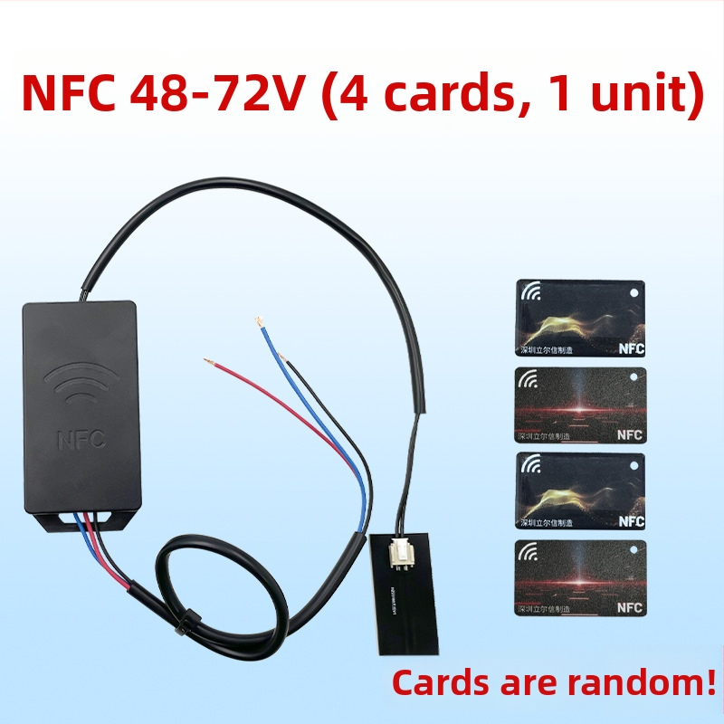 Scuter electric cu pornire fără cheie Bluetooth și citire card NFC, blocare anti-furt — model M_30_E2, 36–120V, încuție electronică, 100 g, impermeabil și reglabil