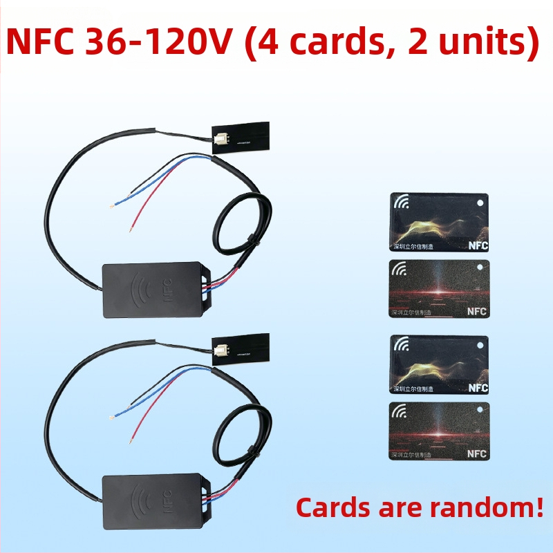 Scuter electric cu pornire fără cheie Bluetooth și citire card NFC, blocare anti-furt — model M_30_E2, 36–120V, încuție electronică, 100 g, impermeabil și reglabil