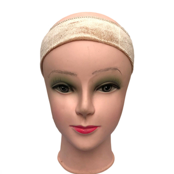 Bandă de cap Velcro pentru sport și yoga, catifea, lucrată manual, unisex, model carouri (Material: Catifea; Procesare: Manual; Tip: Bandă de cap Velcro; Stil: Unisex; Model: Carouri)