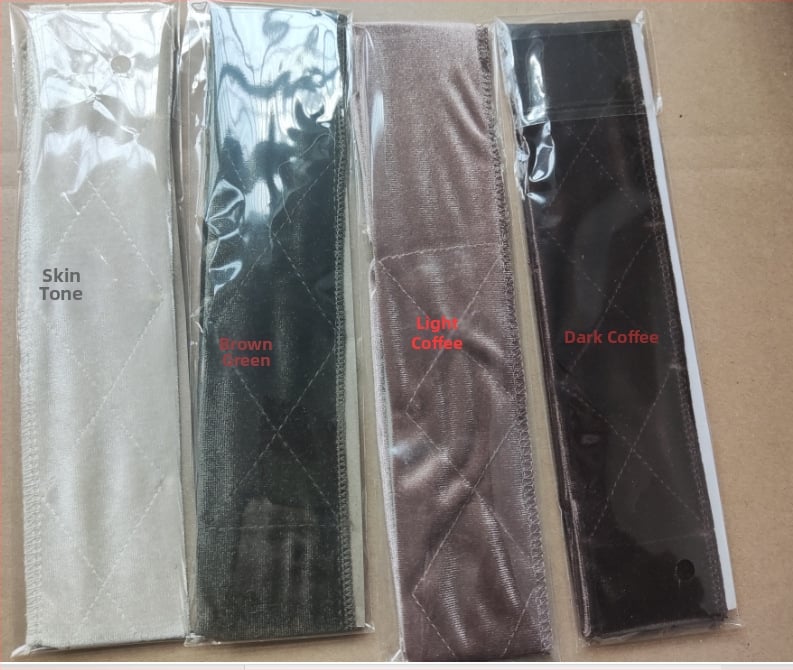 Bandă de cap Velcro pentru sport și yoga, catifea, lucrată manual, unisex, model carouri (Material: Catifea; Procesare: Manual; Tip: Bandă de cap Velcro; Stil: Unisex; Model: Carouri)