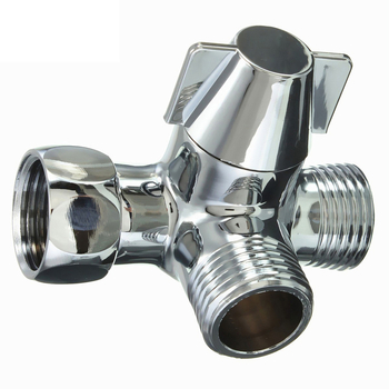 Tuš tri-putni razdjelnik s bakrenim tijelom, navojno spoj, 21 mm grana, model R3220-A, maksimalna temperatura 70°C