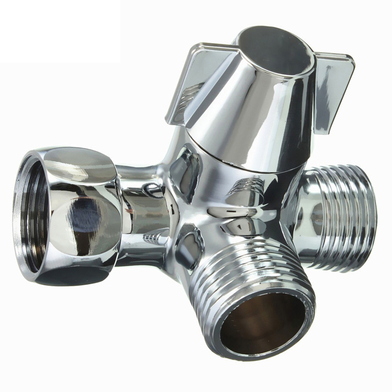 Tuš tri-putni razdjelnik s bakrenim tijelom, navojno spoj, 21 mm grana, model R3220-A, maksimalna temperatura 70°C