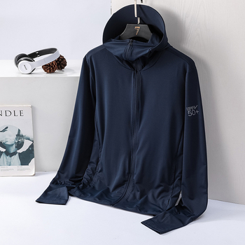 Unisex UV zaštitna outdoor jakna, lagana, prozračna, UPF50+, brzo se suši, poliester, kapuljača s odvojivom kapom