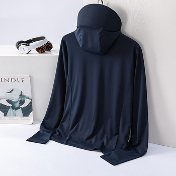 Unisex UV zaštitna outdoor jakna, lagana, prozračna, UPF50+, brzo se suši, poliester, kapuljača s odvojivom kapom