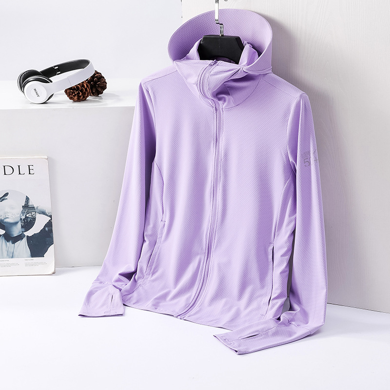 Unisex UV zaštitna outdoor jakna, lagana, prozračna, UPF50+, brzo se suši, poliester, kapuljača s odvojivom kapom