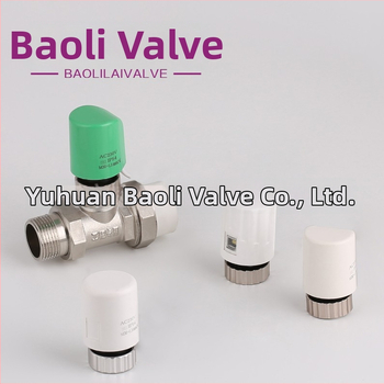 Elektrický vykurovací aktuátor pre rozdeľovač vody, špirálová konštrukcia, guľový typ