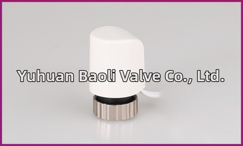 Elektrický vykurovací aktuátor pre rozdeľovač vody, špirálová konštrukcia, guľový typ