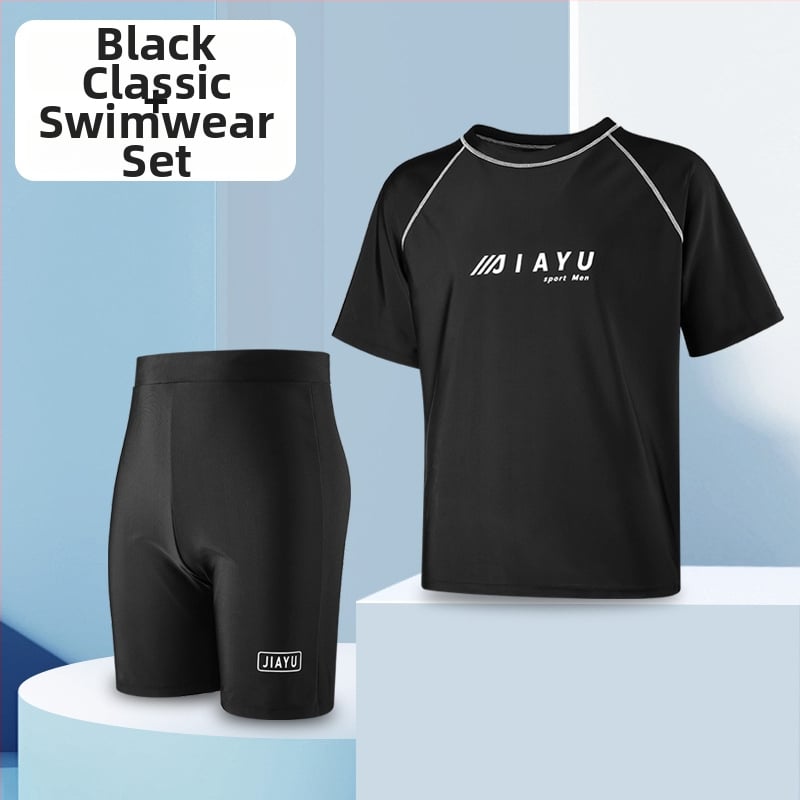 Мъжки плувни шорти – двойнослойни, бързосъхнещи, принт, външен плат полиестер с 86% акрилни влакна; подплата полиестер с 80% акрилни влакна