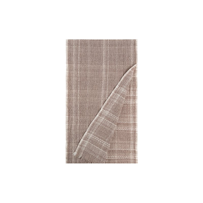 Μαντήλι από 100% μαλλί, πλεκτό για τον χειμώνα, μεσαίο μήκος, ευέλικτο και κομψό