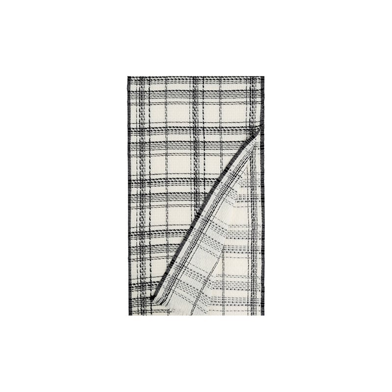 Μαντήλι από 100% μαλλί, πλεκτό για τον χειμώνα, μεσαίο μήκος, ευέλικτο και κομψό