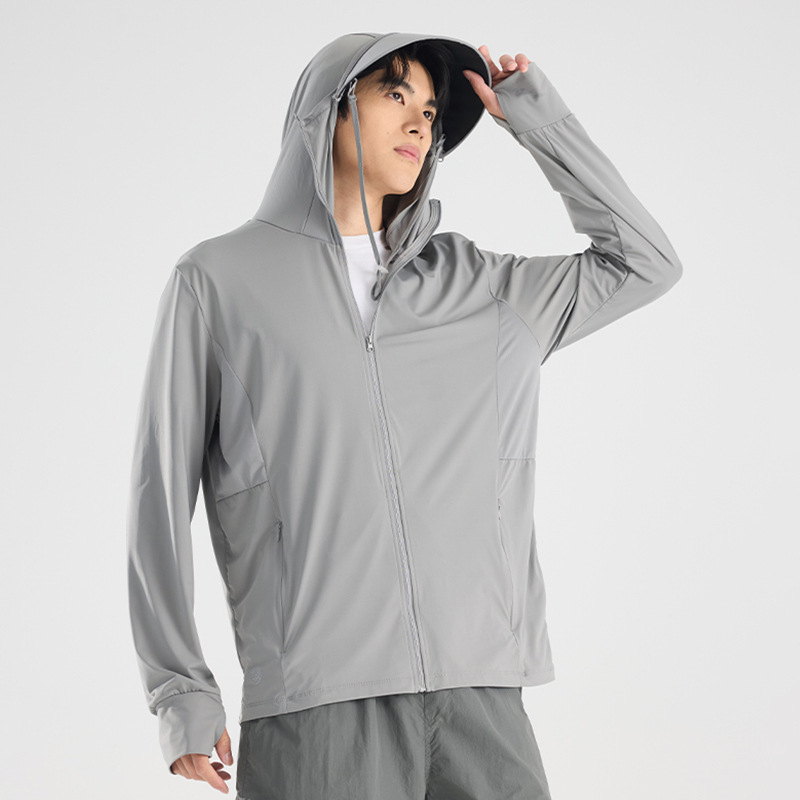 Majica s kapuljom za UV zaštitu - unisex, ljeto, UPF50+, najlon