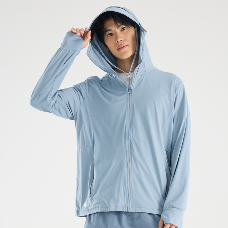 Majica s kapuljom za UV zaštitu - unisex, ljeto, UPF50+, najlon