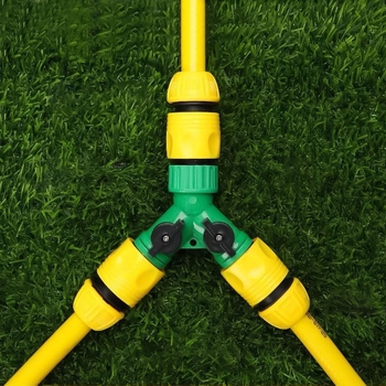 JN Trojcestný rozdeľovač pre hadicu s prepínacím ventilom – Plast technický, Model 1, Číslo JN-1091-1