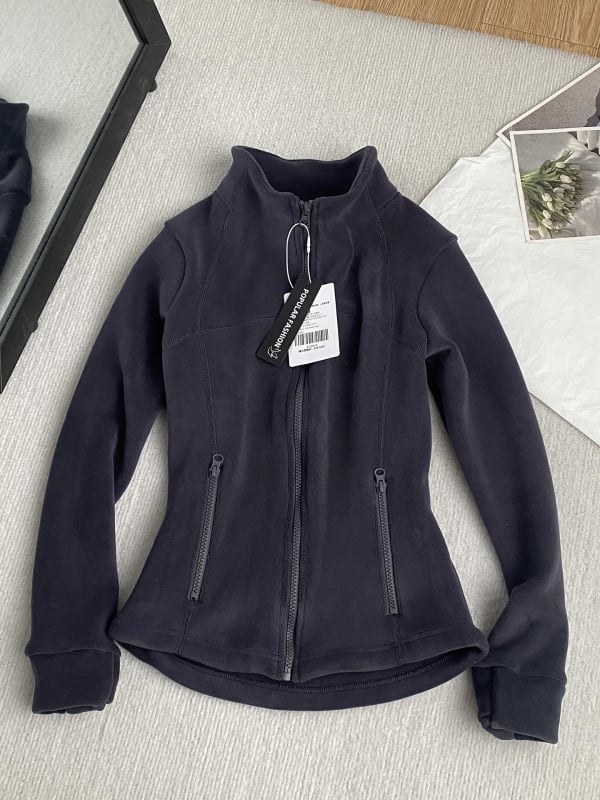 Φλίς ζακέτα με εσωτερική επένδυση φλίς, στυλ καρντίνγκαν, unisex, για χειμώνα και φθινόπωρο, ύφασμα πολυεστέρα