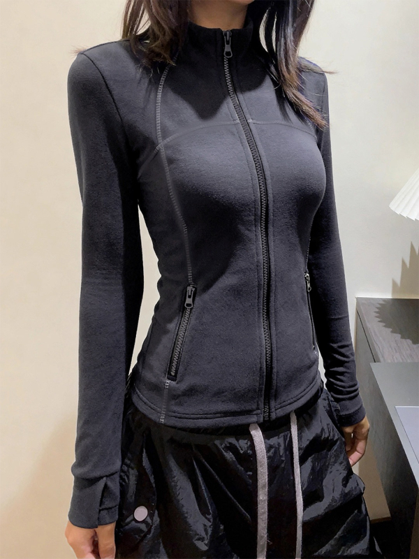 Φλίς ζακέτα με εσωτερική επένδυση φλίς, στυλ καρντίνγκαν, unisex, για χειμώνα και φθινόπωρο, ύφασμα πολυεστέρα