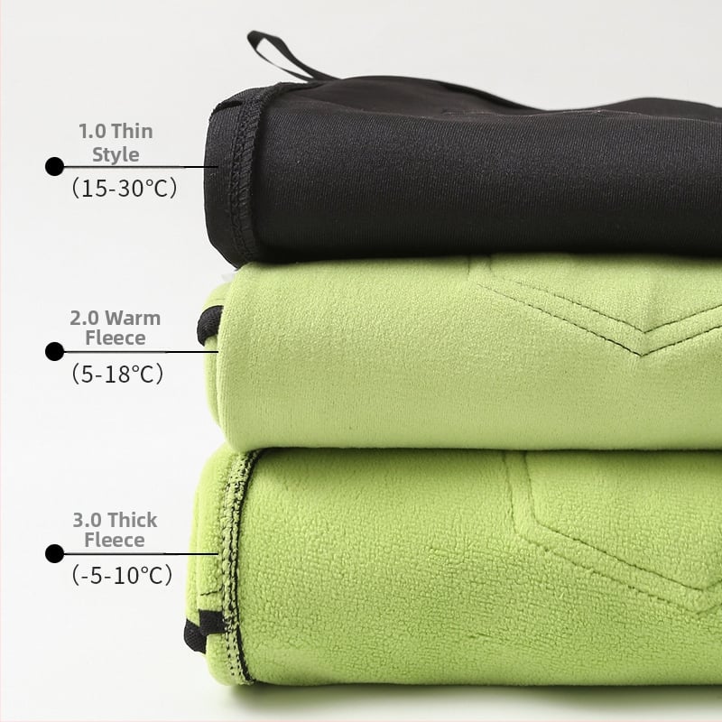 Colanți de damă cu talie înaltă, căptuți cu fleece, foarte elastici, croială slim