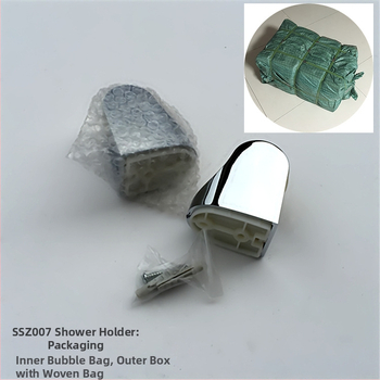 Držač za tuš SSZ-007 Novi materijal; plastika, kromiranje, radna temperatura 3–35°C, nazivni tlak 3 kg