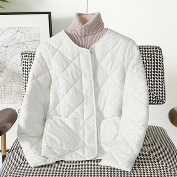 Γυναικείο μπουφάν από βαμβάκι με επένδυση φλίς, κοντό χειμερινό παλτό, γέμισμα από μετάξι-πολυεστέρα, ύφασμα μεταξωτό βελούδο, μήκος 50–65 εκ, γιακάς πόλο