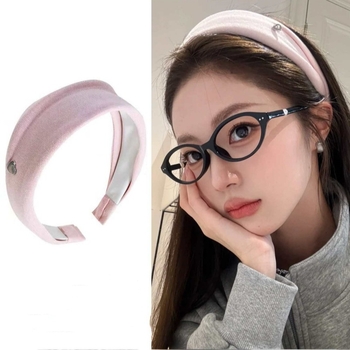 Női hajpánt akrilból, kézzel készített, Butterfly márka, koreai stílus, friss és édes