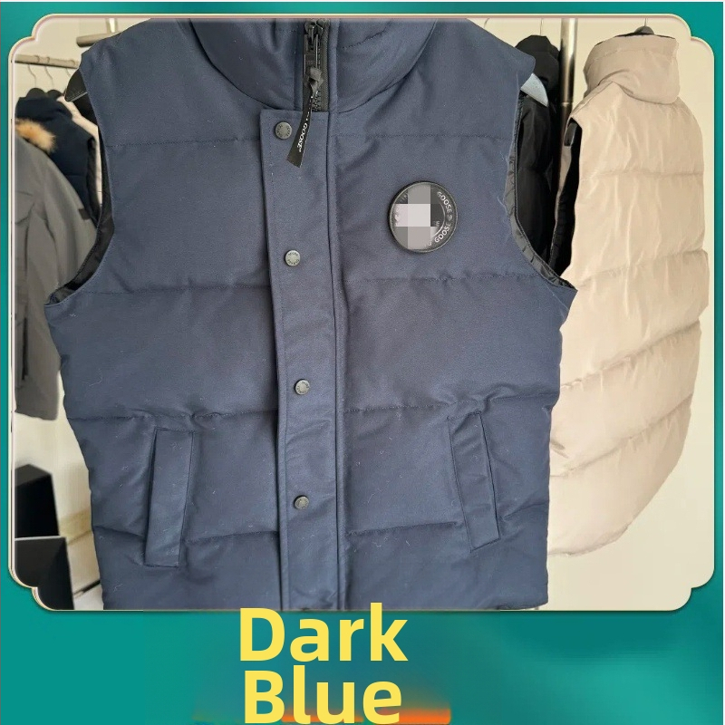 Unisex γιλέκο με πούπουλο (down), με σταθερή γιακά, αδιάβροχο, εξωτερικό νάιλον, επένδυση modal