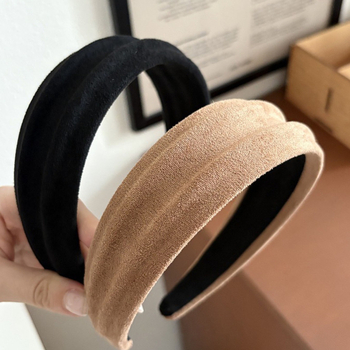 Bandă de păr pentru femei, din material textil, lucrată manual, stil medieval, Mengdi