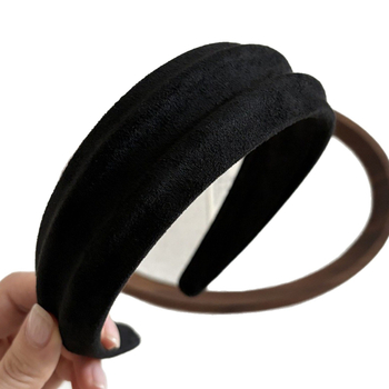 Bandă de păr pentru femei, din material textil, lucrată manual, stil medieval, Mengdi