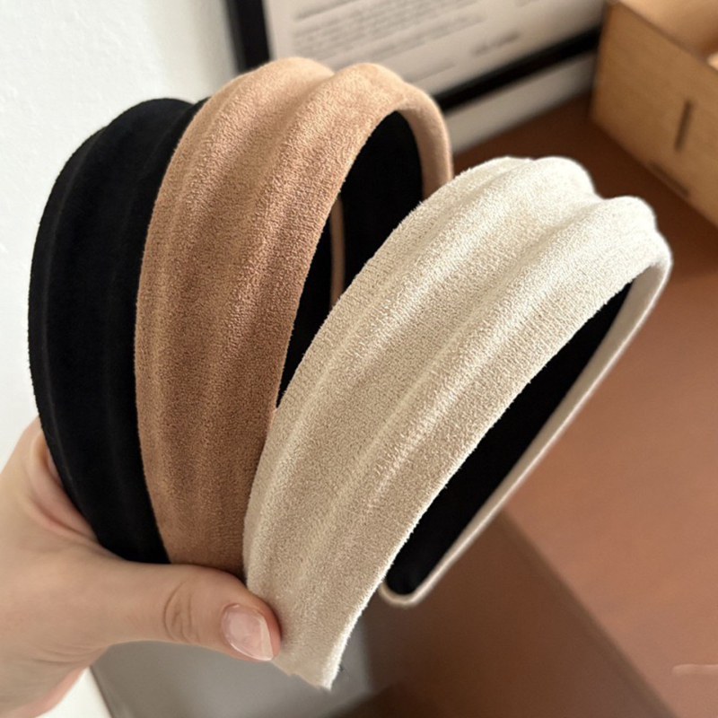 Bandă de păr pentru femei, din material textil, lucrată manual, stil medieval, Mengdi