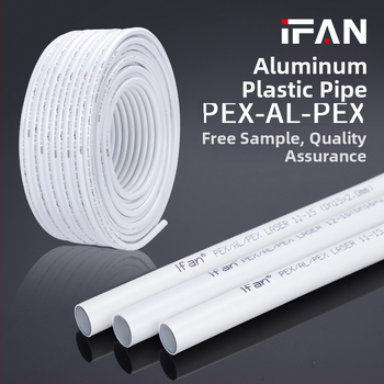 PEX-AL-PEX alumínium-plasztik cső háztartási telepítéshez és padlófűtéshez — 90°C működési hőmérséklet — IFAN