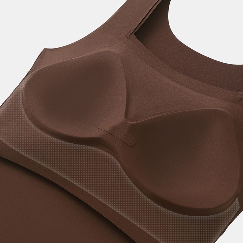 Női bolyhosított termo mellény — két réteg, varrat nélküli, négyszögletes gallér, beépített melltámasz