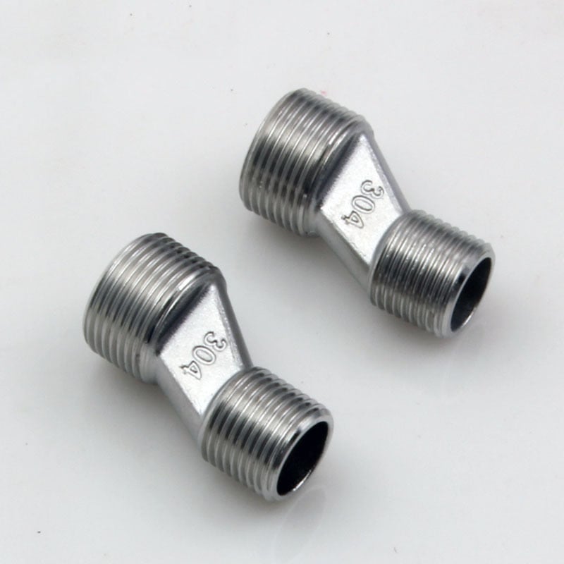 Zuhanycsaptelek kiegészítői, rozsdamentes acél, görbült lábak, görbült szög, hosszabbítás, testreszabható