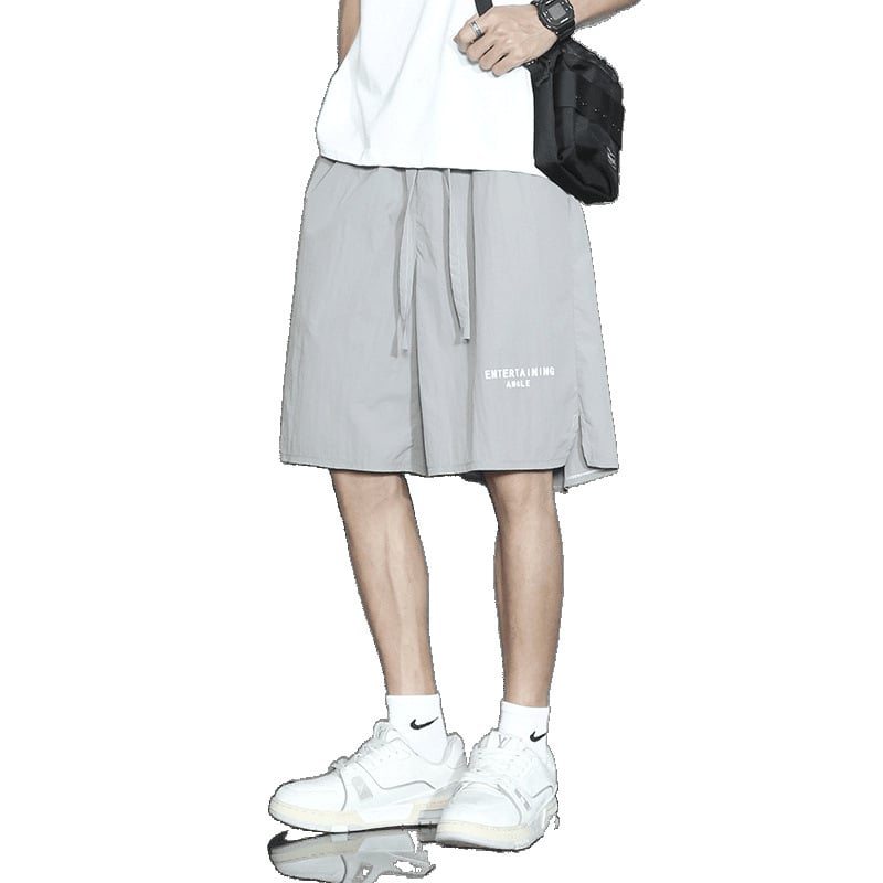 Muške ljetne casual šortse capri, ravni kroj, mikroelastični, ulični stil (Šifra Yhk9398)